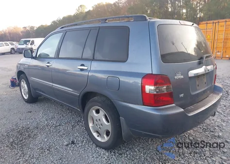 2006 Toyota Highlander Limited from USA, damaged, VIN JTEDP21A960122974